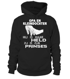 OPA EN KLEINDOCHTER HIJ IS HAAR HELD ZIJ IS ZIJN PRINSES T-SHIRT