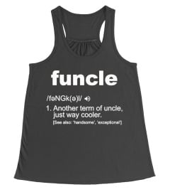 Funny Uncle Funcle Definition Tee Shirt