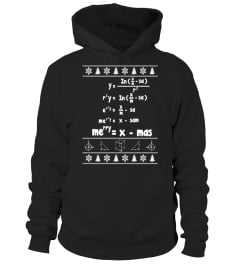 Merry = X-mas Ugly Christmas Math Sweater T-Shirt