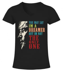 John Lennon dreamer not only one T-shirt