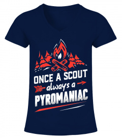 Once a scout always a pyromaniac Xmas Shirt 