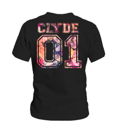Clyde 01 Vintage Partnershirt Liebe Love Valentine Partnerlook