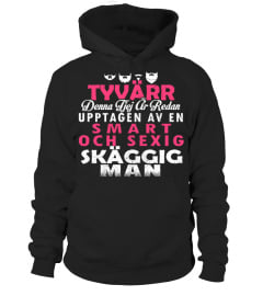 TYVARR DENNA TJEJ AR REDAN SUPERSEXIG SKAGGIG MAN T-SHIRT