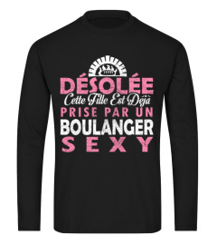 DESOLEE CETTE FILLE EST DEJA PRISE PAR UN BOULANGER SEXY T-shirt