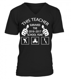 This Teacher Survived The 2016 2017 School Year T Shirt