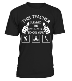 This Teacher Survived The 2016 2017 School Year T Shirt