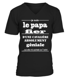 Je suis Le Papa Fier d'une Cavalière