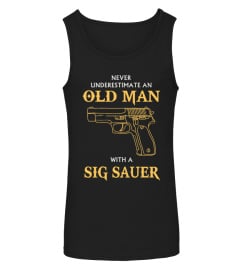 An Old Man With A Sig Sauer