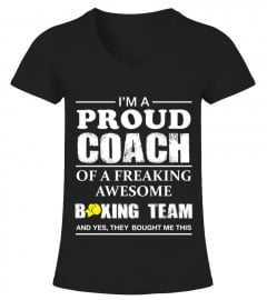 Proud Boxing Coach Shirt - Gift For Boxing Coach