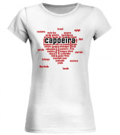 Beautiful Shirt "Capoeira Heart" White
