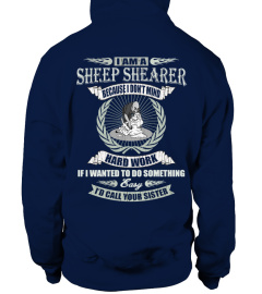 SHEEP SHEARING SHEEP LADY SHEEP FARMER SHEEP SHEARER WORK HARD - BEST SELLER