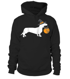 Dachshund Halloween T Shirt Funny Cute 