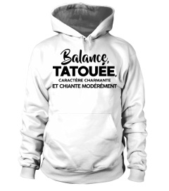 BALANCE TATOUEE CARACTERE CHARMANTE