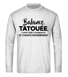 BALANCE TATOUEE CARACTERE CHARMANTE