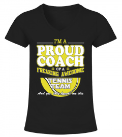 Proud Tennis Coach Shirt