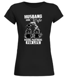 Husband And Wife Riding Partners For Life 1