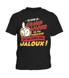 Body/T-Shirt Je suis le grand amour de ma Marraine ça va faire des jaloux | Cadeau T-Collector®