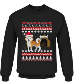 Akita Ugly Christmas Sweaters