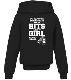 Hits like a Girl - Boxing apparel