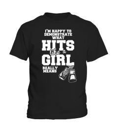 Hits like a Girl - Boxing apparel