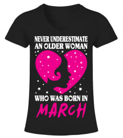Woman March Birthday T-Shirt