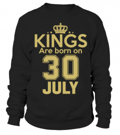 KINGS ARE BORN ON 30 JULY
