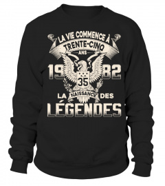 1982 Legendes Sweatshirts