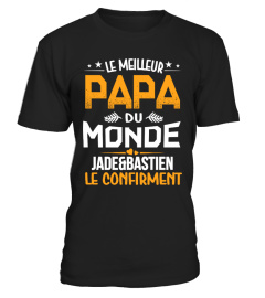 PERSONNALISÉ EDITABLE - Meilleur PAPA