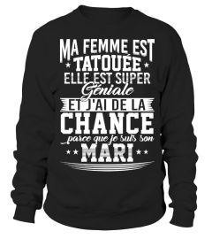 MA FEMME EST SUPER GÉNIALE TATOUÉE