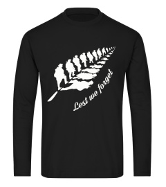 NEW ZEALAND - LEST WE FORGET SHIRT