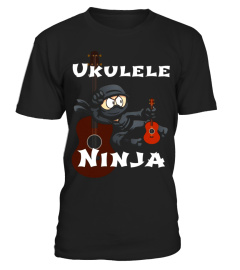 Ukulele Ninja T-Shirt Music Lover, Men, Women, Kids