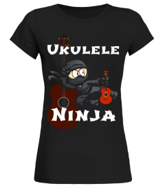 Ukulele Ninja T-Shirt Music Lover, Men, Women, Kids