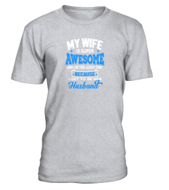My Wife Is Super Awesome Her Husband T Shirt