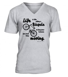 LIFE IS LIKE RIDING BICYCLE men