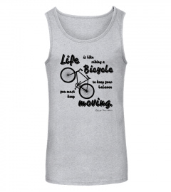 LIFE IS LIKE RIDING BICYCLE men
