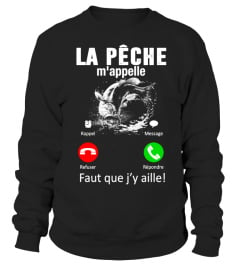 La Pêche M'appelle tee shirt humour