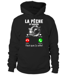 La Pêche M'appelle tee shirt humour