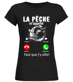 La Pêche M'appelle tee shirt humour