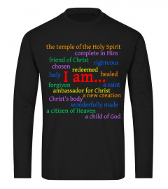 Who I am in Christ long sleeve shirt!