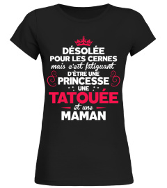 PRINCESSE - TATOUEE - MAMAN