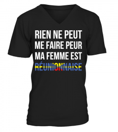 T-shirt Ma femme est Réunionnaise