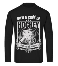 DIEU A CRÉÉ LE HOCKEY T-SHIRT