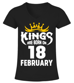 KINGS ARE BORN ON 18 FEBRUARY