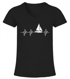 Best Sailing Heartbeat front Shirt