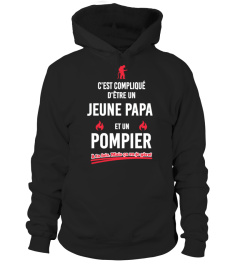 Jeune Papa et Pompier à la fois