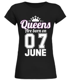 QUEENS ARE BORN ON 07 JUNE