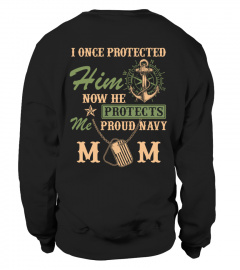 Proud Navy Mom  T-shirt