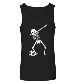 Halloween Dabbing Skeleton Soccer Shirt