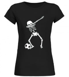 Halloween Dabbing Skeleton Soccer Shirt