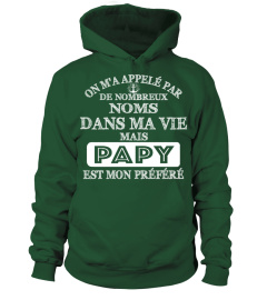 ON M'APPELLE PAPY JE SUIS TROP COOL POUR ETRE APPELEE GRAND-MERE T-SHIRT